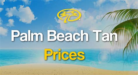 palm beach tan pricing.